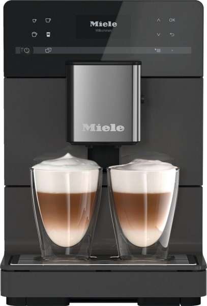 Miele CM 5315 Active Graphitgrau Stand-Kaffeevollautomat SILVER mit OneTouch for Two-Zubereitung für höchsten Kaffeegenuss.